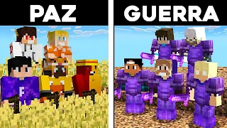 SIMULEI UMA GUERRA NO MINECRAFT