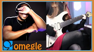 TRICKED ME 👀TheDooo Playing guitar on Omegle Dressed Like A Girl