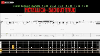 Metallica - Sad But True [Guitar Tabs]