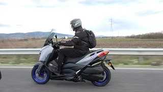 My first ride with the YAMAHA XMAX 300 (2021)