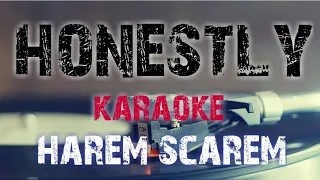 HONESTLY - HAREM SCAREM (KARAOKE VERSION) #trending #music #lyrics #karaoke #trend #trendingvideo