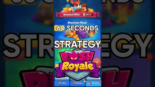 60 Second Strategy #rushroyale - GOLD