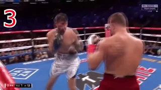 canelo vs fielding all liver hooks