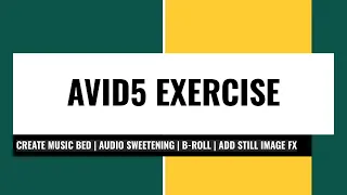 AVID5 Exercise