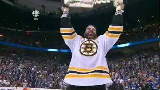 Bruins receive Stanley Cup 6/15/11