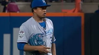 WS2015 Gm5: Volquez fans five, holds Mets to two runs