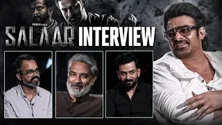 Salaar Team Special Interview with SS Rajamouli | Prabhas | Prithviraj | Prashanth Neel  | THYVIEW