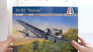 Обзор модели Ju-52 ITALERI 1/72