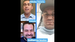 Nikolas Ferreira deixou o Guilherme boulos sem argumento | Governo bolsonaro e Lula #shorts video