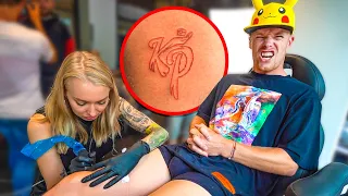 IK ZET EEN KP TATTOO! #2536