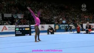 Simone Biles Floor Final - Artistic Worlds 2013