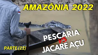 BACK TO MANGUEIRA COMMUNITY (Part 22) FISHING VS ALLIGATOR IN LAGO DO ANZOL – AMAZON |BRAZIL