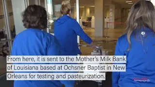 Ochsner LSU Health Shreveport – St. Mary Medical Center opens North Louisiana’s first breast milk de