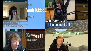 Reactions of Tubbo Wining the MrBeast Challenge Dream SMP