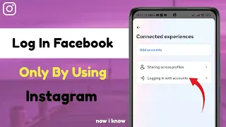 How To Log In Facebook Using Instagram 2023