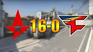 Astralis 16-0 FaZe on Dust 2 | IEM Beijing 2019 CS:GO