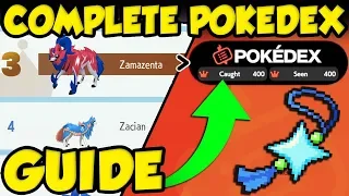 BEST WAY TO COMPLETE GALAR POKEDEX! Pokemon Sword & Shield Version Exclusive / Shiny Charm Guide