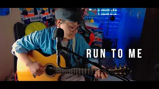 Run To Me - Bee Gees ( Acoustic Cover ) Harold Lumandaz