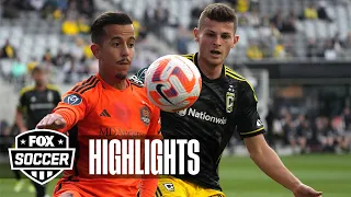 CONCACAF Champions Cup: Columbus Crew vs. Houston Dynamo FC Highlights | FOX Soccer