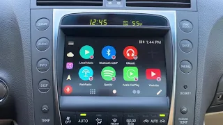 2008 Lexus GS350 infotainment upgrade with the GROM VLine2