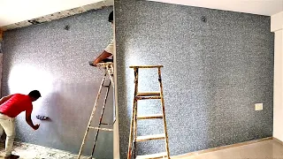 Regging Roller Texture Design By Dulux Special Effect Paints // दीवाल की सुंदर डिजाइन