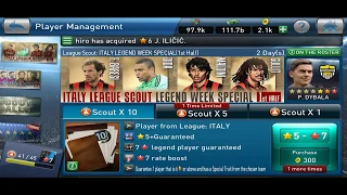 Pes Club Manager#57 🇮🇹 Italy League Scout Legend week special! 🇮🇹