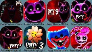 Poppy Playtime Chapter 4 New Update, Poppy Playtime 3Mobile, Poppy 3 Roblox,Daisy Minecraft,Poppy1+2