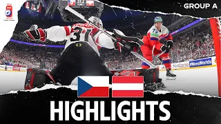 Highlights | Czechia vs. Austria | 2024 #MensWorlds