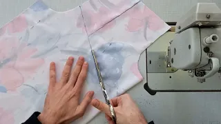 The sewing expert taught me this method: Sewing secrets without patterns.