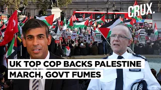 UK Govt Accuses Police of Palestine Bias After Chief Refuses To Ban Protest March Against Israel