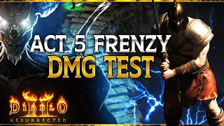 Complete Act 5 Merc DMG Test - The Results ARE INSANE !!!  - Diablo 2 Resurrected