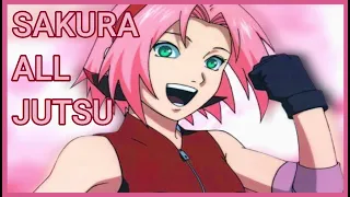 Sakura all jutsu