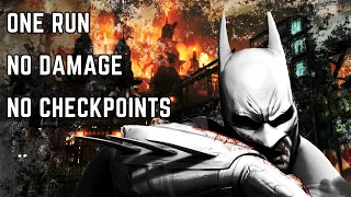 I take damage, I restart the game: Batman Arkham City