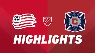 New England Revolution vs. Chicago Fire | HIGHLIGHTS - August 24, 2019