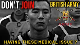 Physical Requirements | Medical Requirements to join British Army & Singapore Police Force