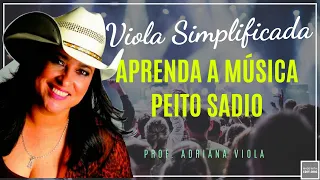 Viola Caipira - Aprenda Peito Sadio ritmo Cururu. Para iniciantes - Batida - Solo -Letra- Ritmo !