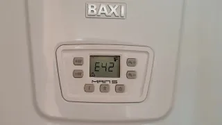 Gas Boiler Baxi Error E42. Pressure drop / Troubleshooting E42 Baxi Errors