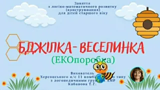 Бджiлка-веселинка (ЕКОпоробка)