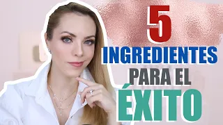 ¡CON ESTOS 5 INGREDIENTES ALCANZARÁS EL ÉXITO EN CUALQUIER COSA!