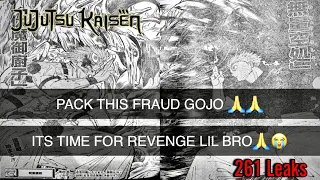 THE REMATCH OF THE CENTURY 🙏😭 │ Chapter 261 Manga Spoilers Jujutsu Kaisen