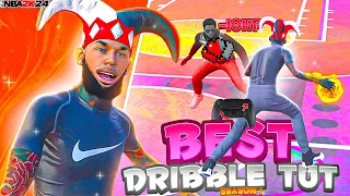 BEST DRIBBLE TUT IN NBA2K24!! LEARN THE BEST AND GLITCHIEST MOVES IN THE GAME!!