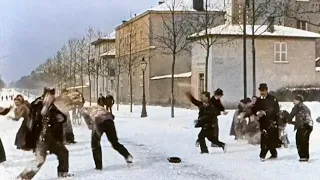 Lumiere Snow Fight Lyon 1896