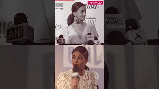 Voices of Impact! #priyankachopra and #aliabhatt, ponder the significance of sharing opinions.