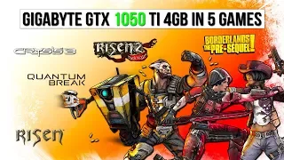 GigaByte GTX 1050 Ti 4GB - Tested in 5 Games | i5-2310 | Part 30