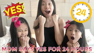 MOM SAY YES FOR 24 HOURS | GWEN KATE FAYE