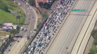 Shooting investigation closes 10 freeway for most of the day