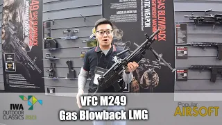 VFC M249 Gas Blowback LMG At The IWA Outdoor Classics 2023