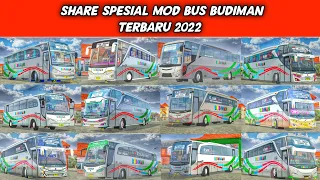 SHARE SPESIAL MOD BUS BUDIMAN TERBARU 2022 | MOD BUSSID TERBARU