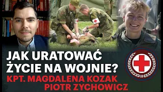 Medycyna pola walki na Ukrainie. Polska lekarka z Afganistanu - Magdalena Kozak i Piotr Zychowicz