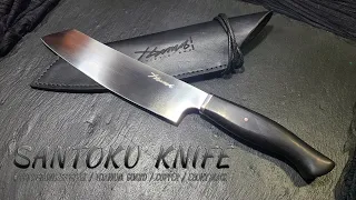 KNIFE MAKING / SANTOKU KNIFE 수제칼 만들기 # 130